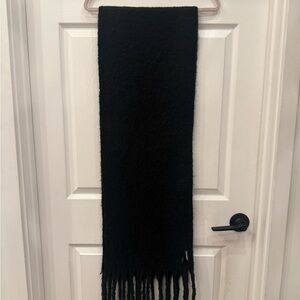 Steve Madden Charcoal Fringe Scarf